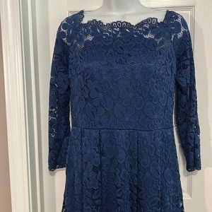 Blue MUSOL Lacey Dress